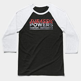 Jurassic Powers Baseball T-Shirt